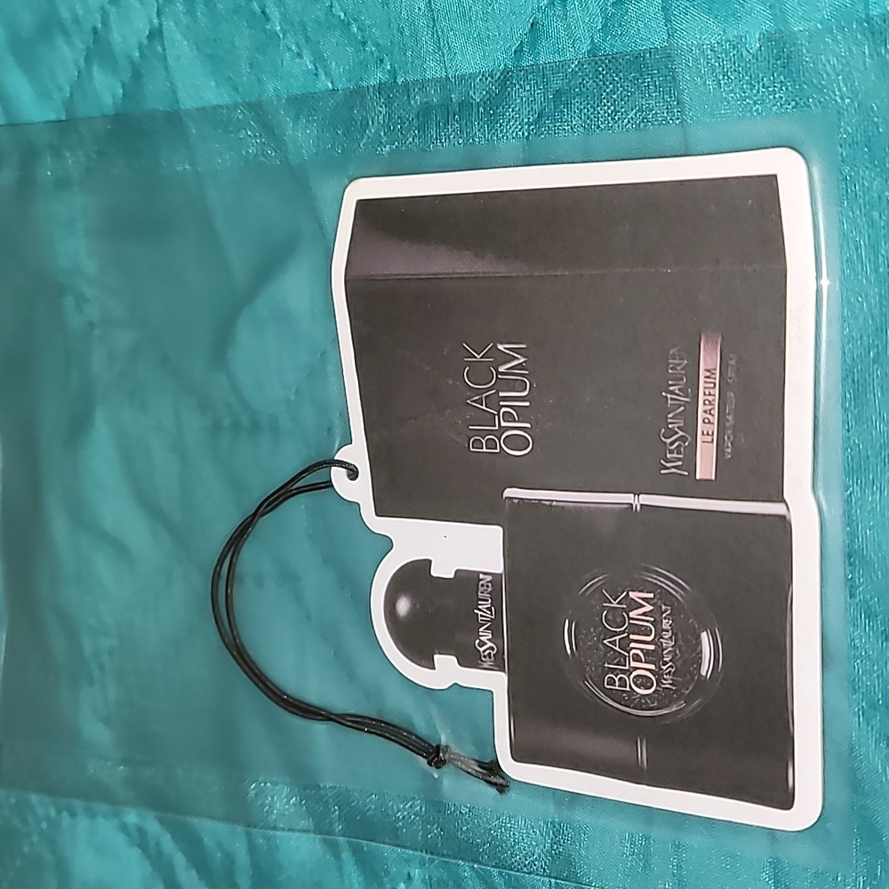 Yves‎ Saint Laurent YSL Black Opium Perfume Car and Air Freshener